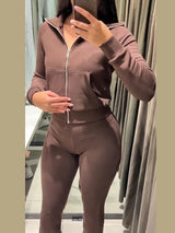 Women's Plush Lounge Set