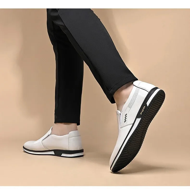 Men Luxury Leather Driving Shoes