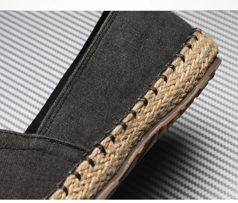 LinenStep™ Men’s Casual Linen Sneakers