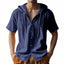 Urban Hooded Button Shirt