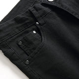 Men’s Ripped Biker Skinny Jeans