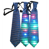 LED Flashing Party Tie