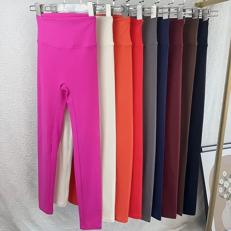 Women's High Waist Breathable Yoga Leggings – Summer Workout Pants