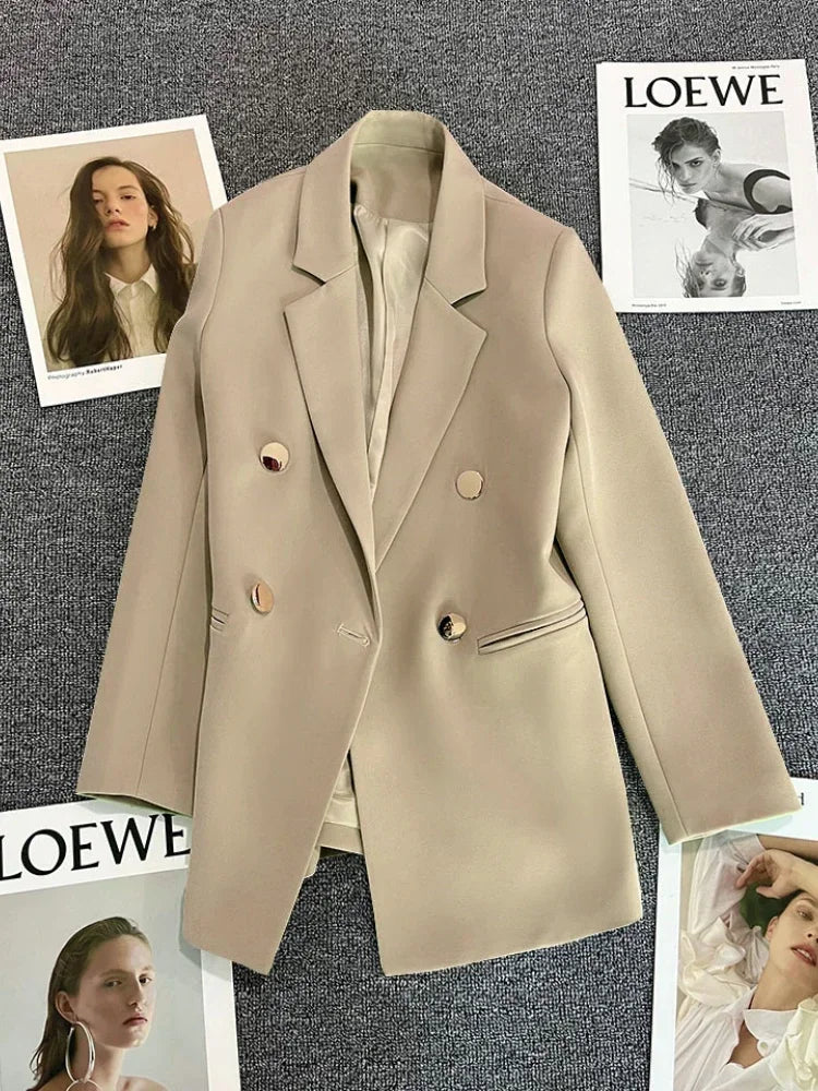SilhouetteFit™ – Slim Blazer (Korean Fashion, Office-Ready Slimming Design)