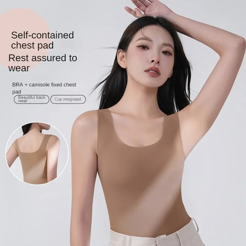 Women Seamless Padded Tank Top (2pcs)