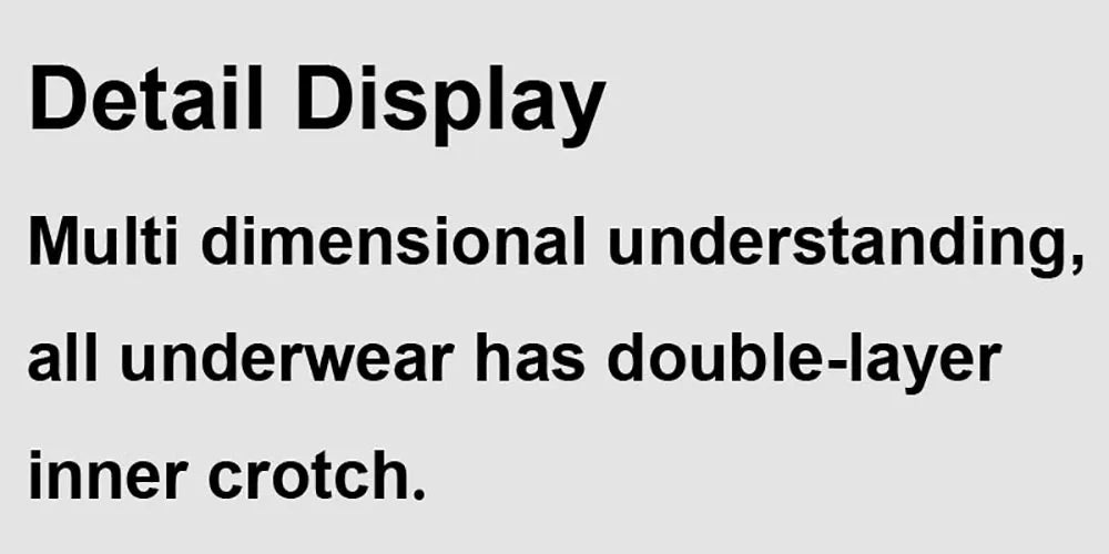 Women 3D Peach Bottom Briefs