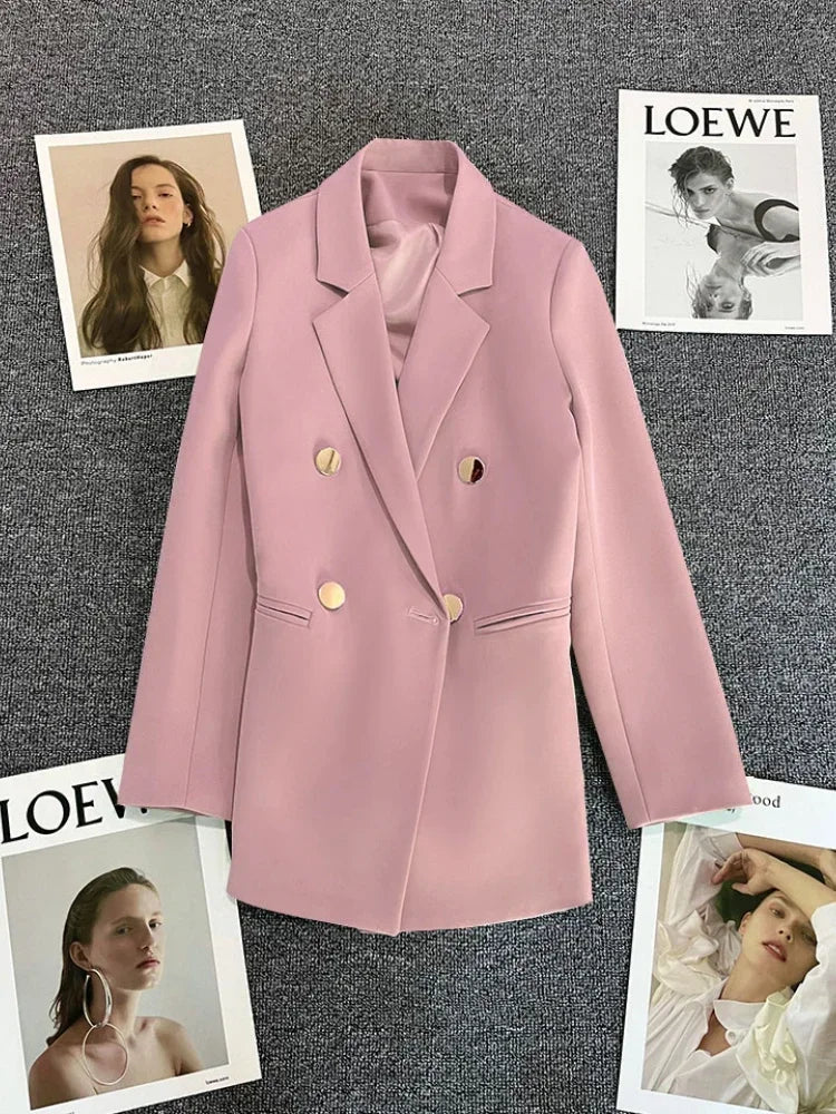 SilhouetteFit™ – Slim Blazer (Korean Fashion, Office-Ready Slimming Design)