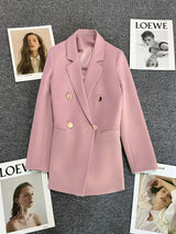 SilhouetteFit™ – Slim Blazer (Korean Fashion, Office-Ready Slimming Design)