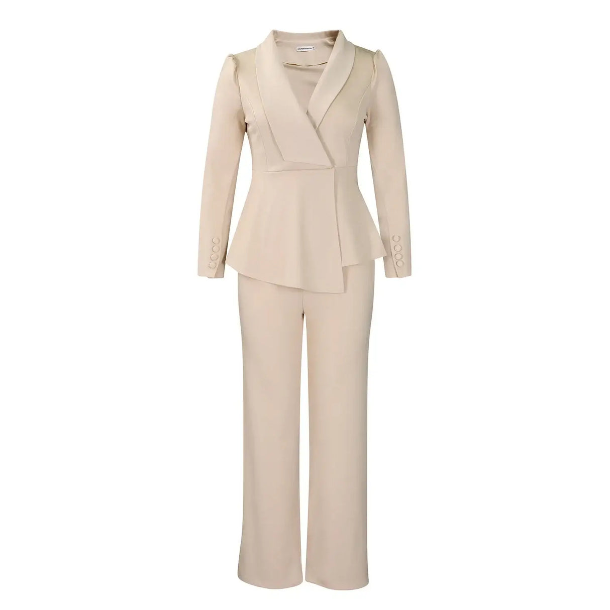 Women Plus Size Long Sleeve Pants Set