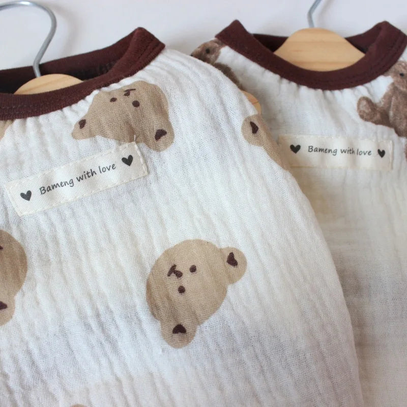 Pet Bear Vest Pajamas