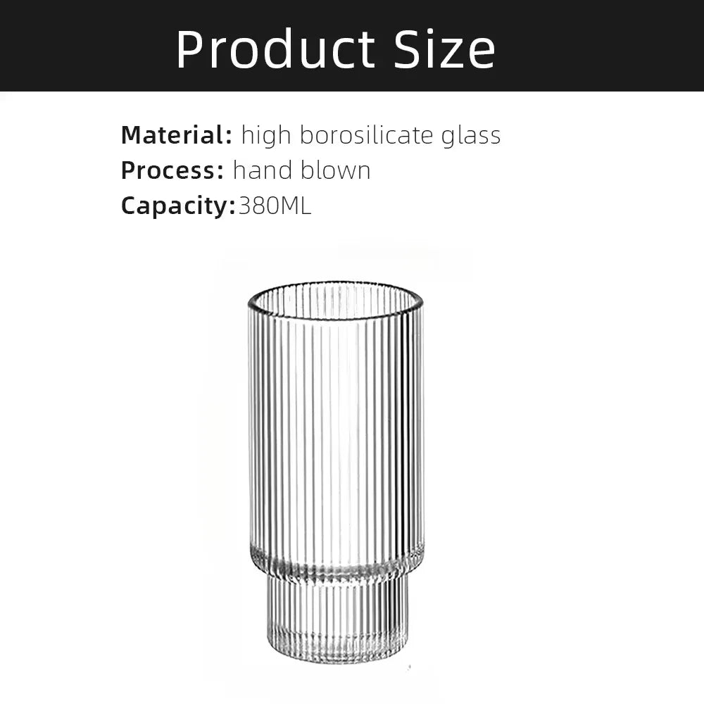 Transparent Glass Coffee Mug