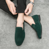 Men’s Suede Driving Mules