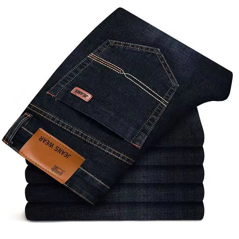 Men’s Classic Blue Business Jeans