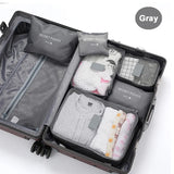 6-Piece Travel Clothes Organizer Set – Packing Cubes