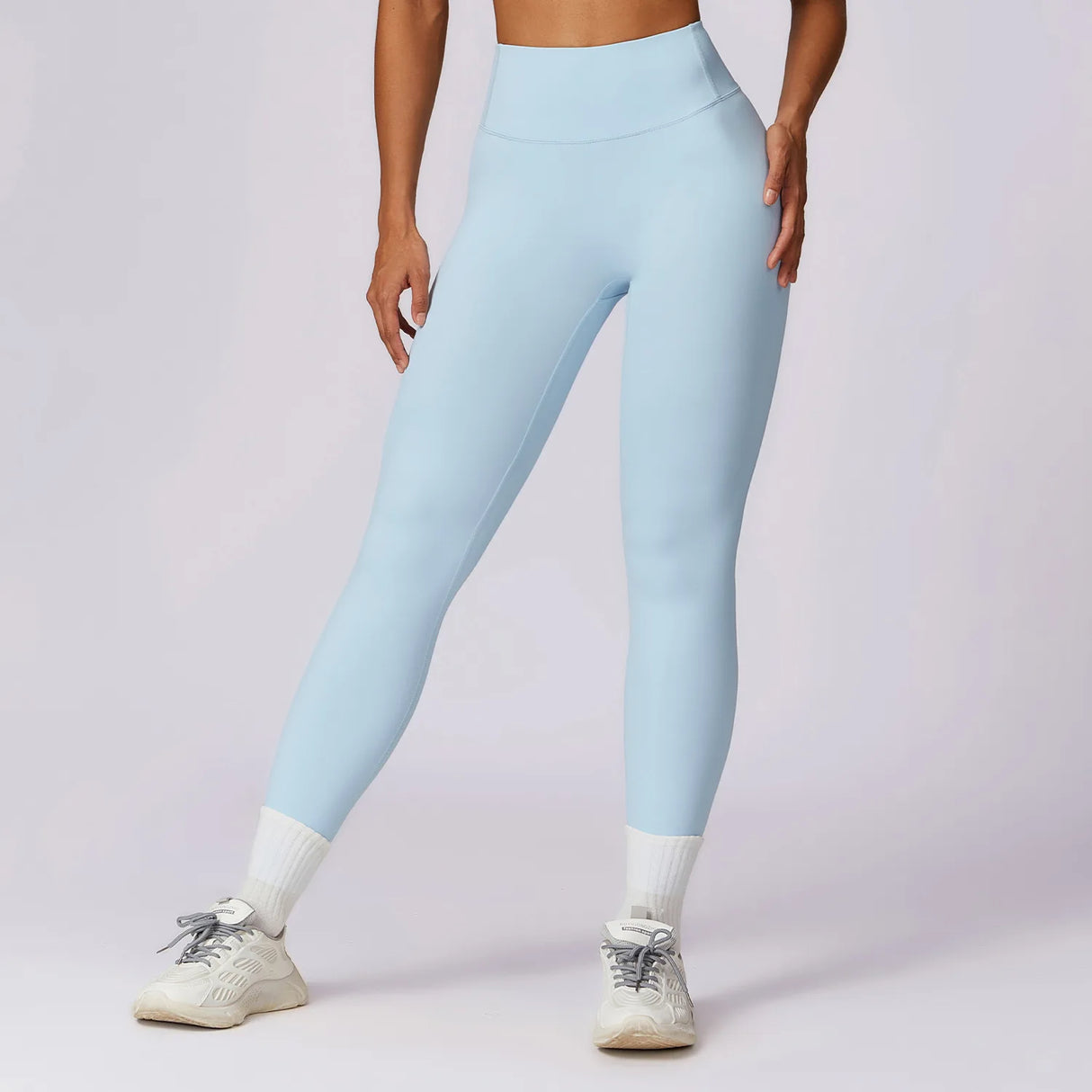 Summer Breathable Women's Yoga Leggings – High Waist Gym Workout Pants