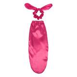 Satin Sleep Cap with Bow