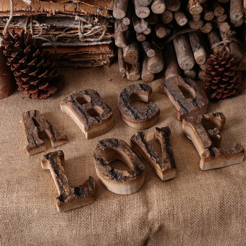 Wooden Letters Decor
