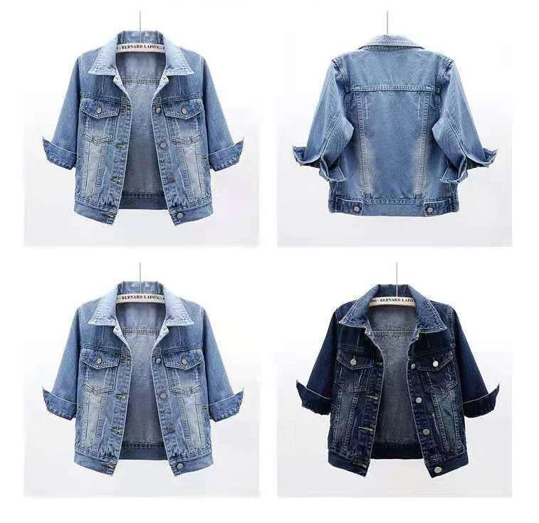 Women’s Vintage Sleeveless Denim Vest