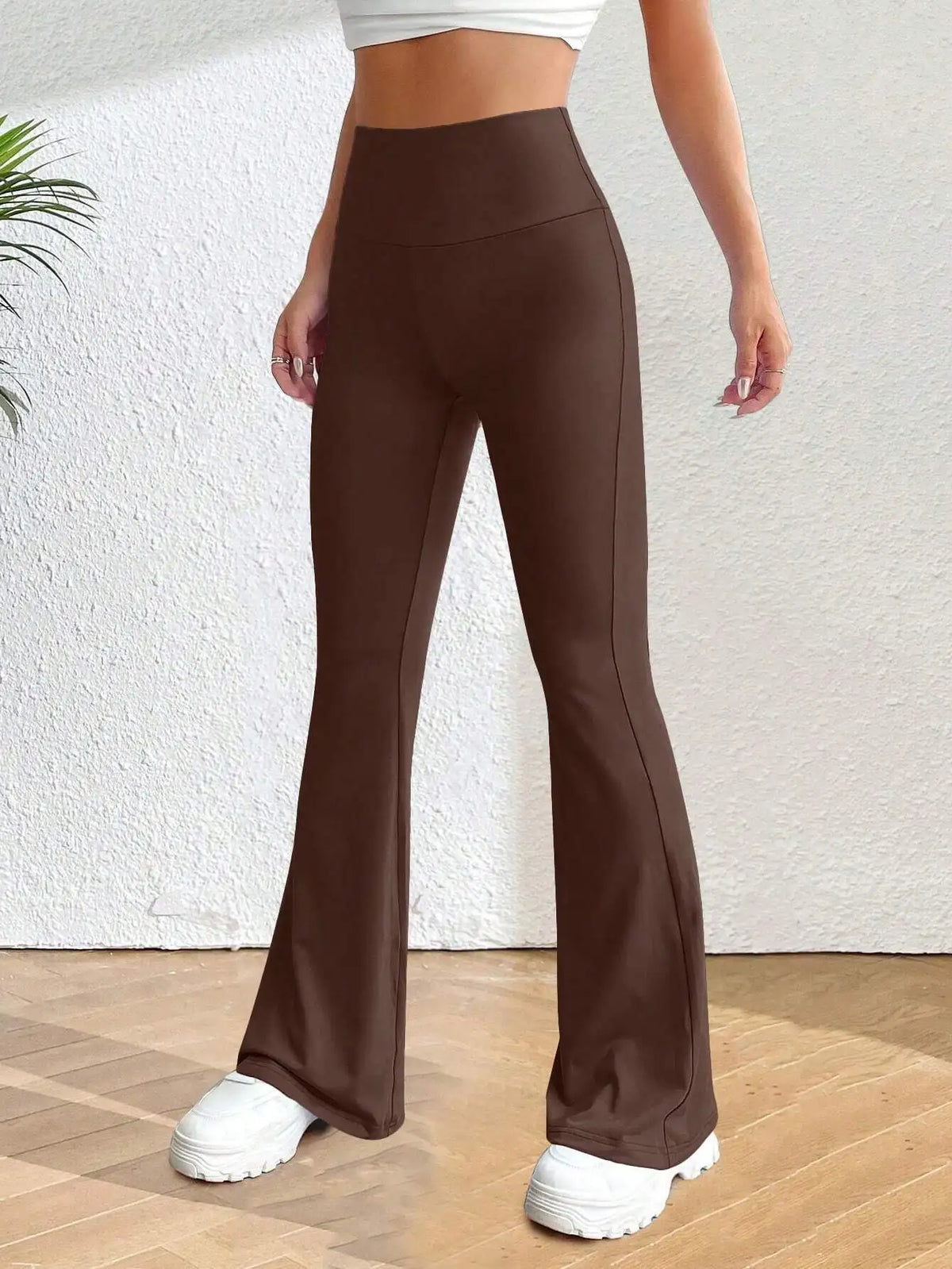 Women's High Waisted Flare Pants