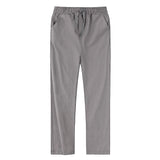 Men’s Solid Linen Trousers
