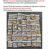 Luxury Gold Color Party Jewelry Set