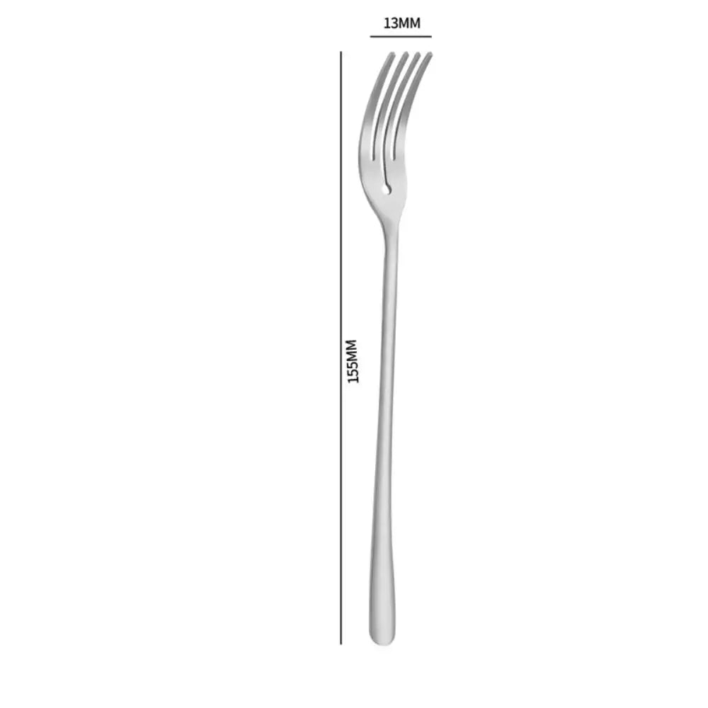 Stainless Steel Long Handle Dessert Forks
