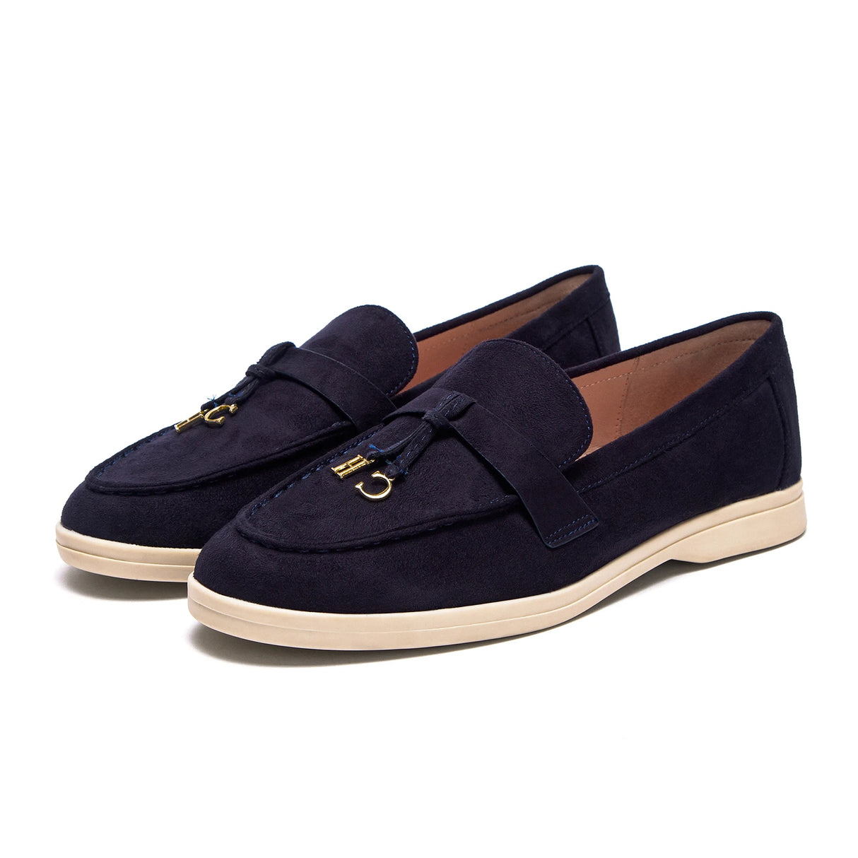 Women’s Black Pointed Loafers Sandals