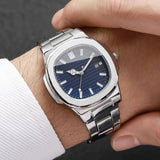 Men’s Square Dial Business Quartz Watch