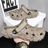 Men Summer Lightweight Garden Slippers