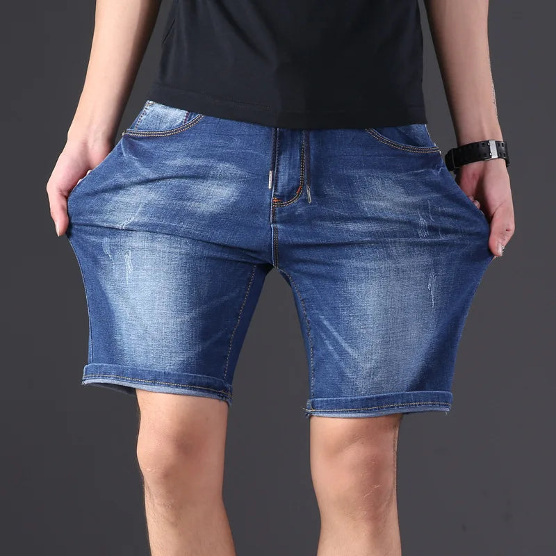 Men's Plus Size Denim Shorts 14XL