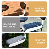 Safe and durable children's bike saddle, featuring a simple practical design and creative styling for added comfort.
