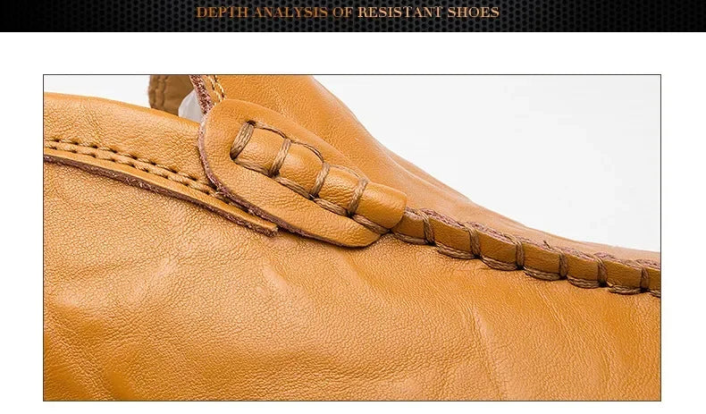 Men Genuine Leather Casual Loafers