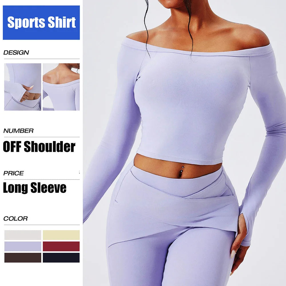 Women's Long Sleeve Workout Top