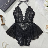 Plus Size Lace Bra Set
