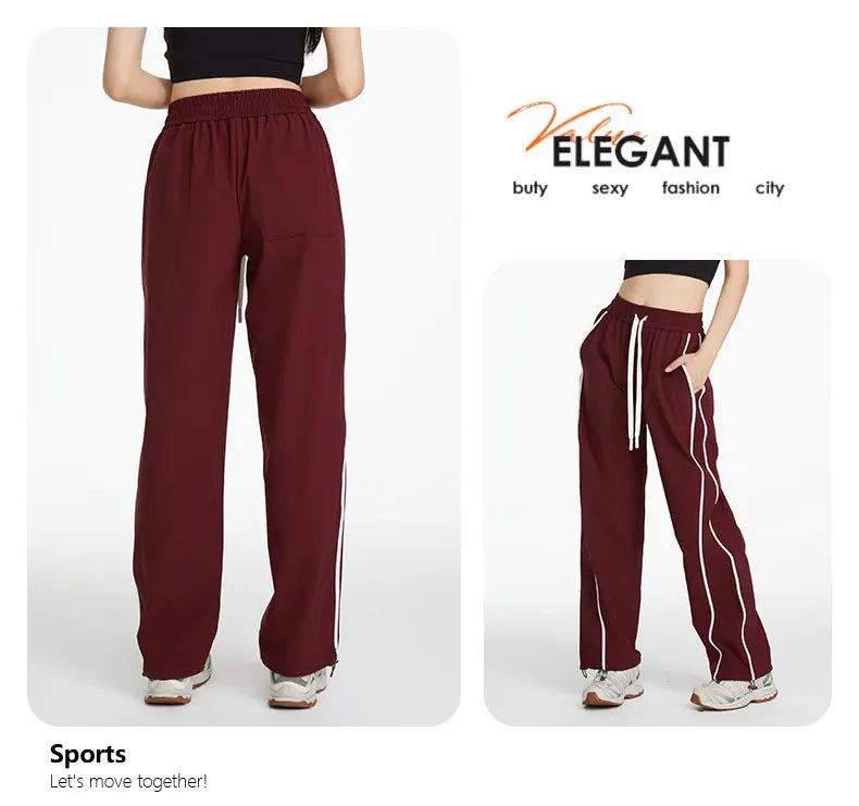 Women's Wide-Leg Quick-Dry Outdoor Pants – Summer Loose Sun Protection Trousers