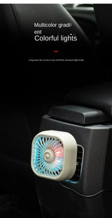 Car Air Outlet Mini USB Fan
