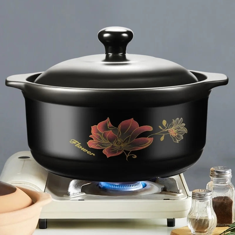 Chinese Ceramic Stew Pot