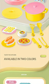 Kids Mini Kitchen Counter Play Set