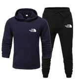 Unisex Printed Hooded Tracksuit