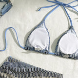 3PCS Brazilian Bikini Set