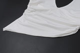 Irregular Backless Halter Camisole Top