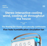 USB LED Portable Air Conditioner Fan