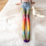 Women Floral Fishnet Socks
