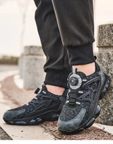 Women Safety Shoes Reflective Steel Toe Sneakers