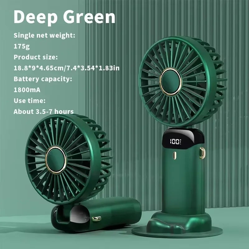 Rechargeable Neck Fan Air Conditioner