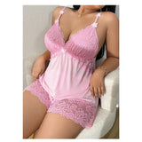 Curvy Grace Satin Set