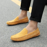 Men’s 2025 Luxury Suede Boat Loafers