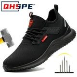 Men Indestructible Steel Toe Sneakers