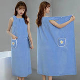 Wearable Bath Towel Wrap