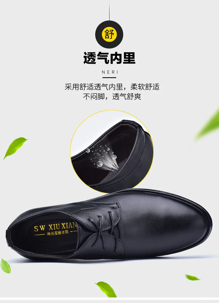 Men’s Pointed Toe Formal Dress Shoes